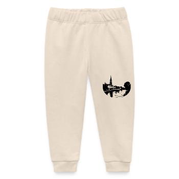 Donau in Ulm - Baby Organic Jogginghose Baby Tumbler von Stanley/Stella - Natur - Vorne
