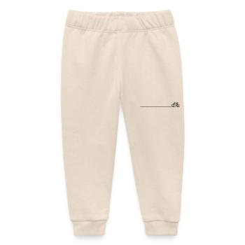 bicycle - Baby Organic Sweatpants by Stanley/Stella - soft Ecru - Front