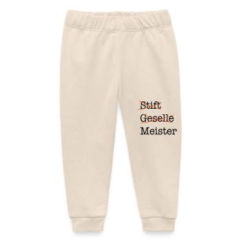 Meister - Baby Organic Jogginghose Baby Tumbler von Stanley/Stella - Natur - Vorne