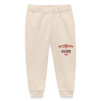 TITANIC WHITE STAR LINE 1912 - Baby Organic Jogginghose Baby Tumbler von Stanley/Stella - Natur - Vorne