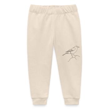Tag des Vogels - Baby Organic Jogginghose Baby Tumbler von Stanley/Stella - Natur - Vorne