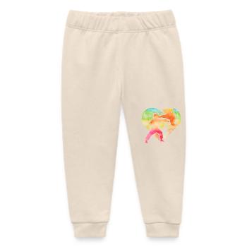 Karate - Baby Organic Sweatpants by Stanley/Stella - soft Ecru - Front