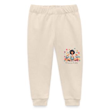 Folding my way through life - Origami falten - Baby Organic Sweatpants by Stanley/Stella - soft Ecru - Front