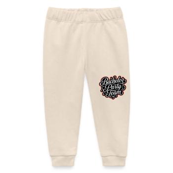 Bachelor Party Team - Baby Organic Jogginghose Baby Tumbler von Stanley/Stella - Natur - Vorne