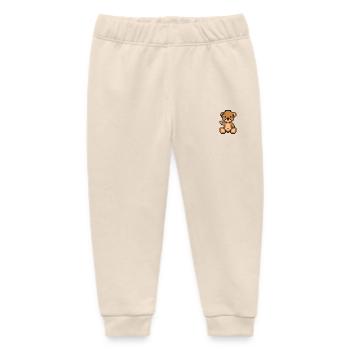 Pixel-Teddybär - Baby Organic Jogginghose Baby Tumbler von Stanley/Stella - Natur - Vorne
