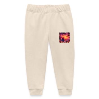Phuket Thailand Sonnenuntergang Grunge Design - Baby Organic Jogginghose Baby Tumbler von Stanley/Stella - Natur - Vorne