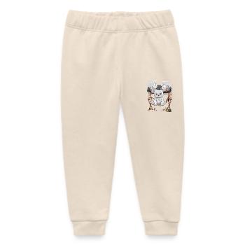 Teddybär Tiroler Tirol Österreich Hängematte Bär - Baby Organic Jogginghose Baby Tumbler von Stanley/Stella - Natur - Vorne