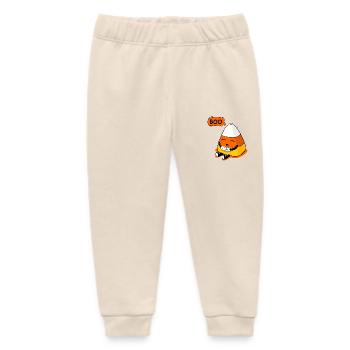 Gruselige süßigkeiten und halloween - Baby Organic Jogginghose Baby Tumbler von Stanley/Stella - Natur - Vorne