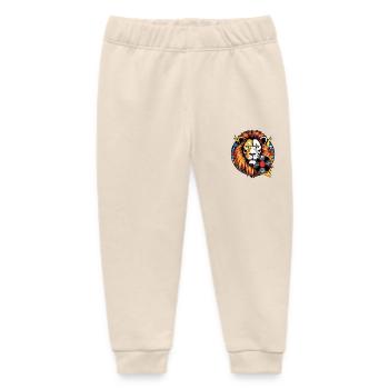 Rockmusik Löwenkopf - Baby Organic Jogginghose Baby Tumbler von Stanley/Stella - Natur - Vorne