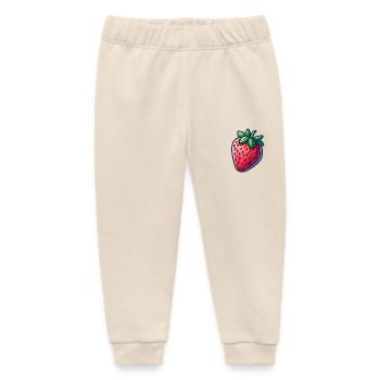 Erdbeer-Frucht - Baby Organic Jogginghose Baby Tumbler von Stanley/Stella - Natur - Vorne