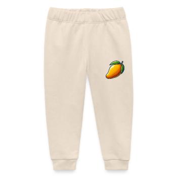 Mango, exotische Früchte - Baby Organic Jogginghose Baby Tumbler von Stanley/Stella - Natur - Vorne