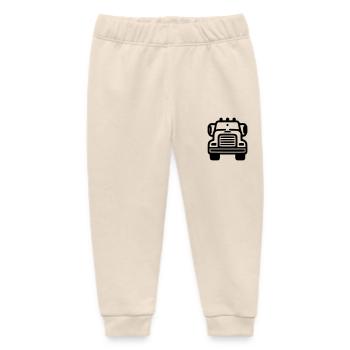 Lkw - Baby Organic Jogginghose Baby Tumbler von Stanley/Stella - Natur - Vorne