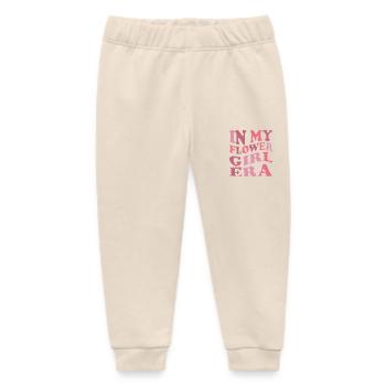 In My Flower Girl Era - Baby Organic Sweatpants by Stanley/Stella - soft Ecru - Front