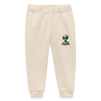 Alien Comic - Baby Organic Jogginghose Baby Tumbler von Stanley/Stella - Natur - Vorne