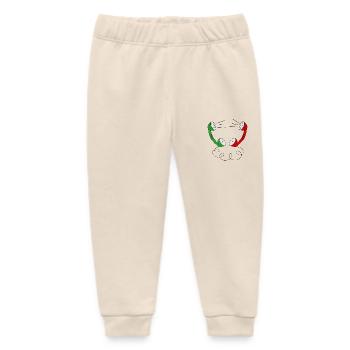 Telephones communication telephone conversation hello - Baby Organic Sweatpants by Stanley/Stella - soft Ecru - Front