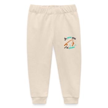 I can't I have Pêche bl - Baby Organic Jogginghose Baby Tumbler von Stanley/Stella - Natur - Vorne