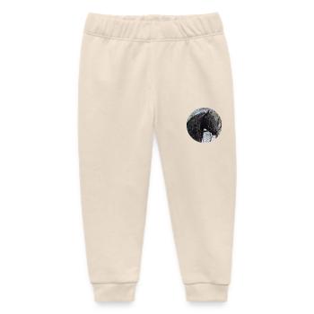 Kopf Friesenhengst - Baby Organic Jogginghose Baby Tumbler von Stanley/Stella - Natur - Vorne