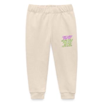 ust Laugh Off Stuff Prison Food Isn't for Me 8 - Baby Organic Jogginghose Baby Tumbler von Stanley/Stella - Natur - Vorne