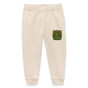 Bitte küsse mich nicht, ich mag es, ein Frosch zu sein - Baby Organic Jogginghose Baby Tumbler von Stanley/Stella - Natur - Vorne