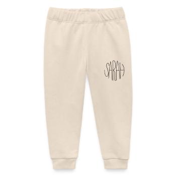 Sarah Geschenk - Baby Organic Jogginghose Baby Tumbler von Stanley/Stella - Natur - Vorne