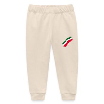 Italien Fahne Farben - Baby Organic Jogginghose Baby Tumbler von Stanley/Stella - Natur - Vorne