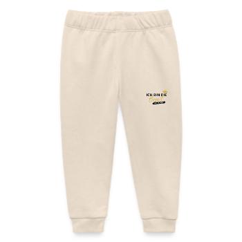 Ich bin die Braut -Junggesellenabschied JGA Braut - Baby Organic Jogginghose Baby Tumbler von Stanley/Stella - Natur - Vorne