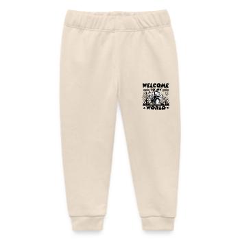 Traktor - Baby Organic Jogginghose Baby Tumbler von Stanley/Stella - Natur - Vorne
