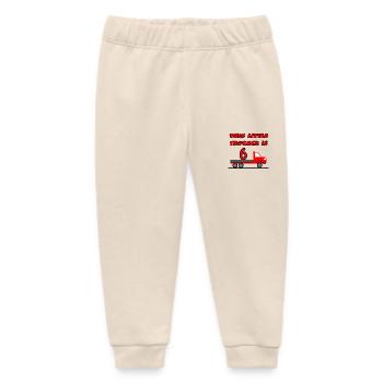 Truck - Baby Organic Jogginghose Baby Tumbler von Stanley/Stella - Natur - Vorne