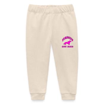 Dackel - Baby Organic Jogginghose Baby Tumbler von Stanley/Stella - Natur - Vorne