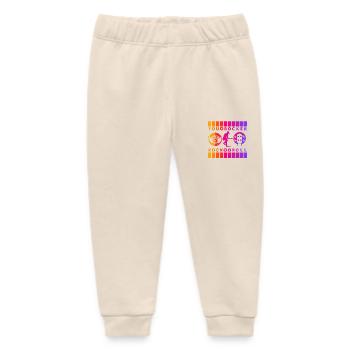 DU ROCKER, SÄNGER - Baby Organic Jogginghose Baby Tumbler von Stanley/Stella - Natur - Vorne