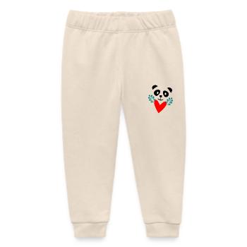 VIELEN DANK. GELIEBTE. MEISTER. DANKE, HERRIN. GESCHENK - Baby Organic Jogginghose Baby Tumbler von Stanley/Stella - Natur - Vorne