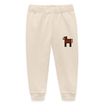Retro-Stier - Baby Organic Jogginghose Baby Tumbler von Stanley/Stella - Natur - Vorne