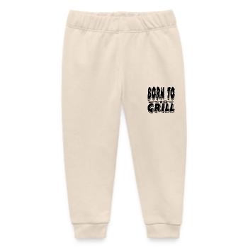 Grillen - Baby Organic Jogginghose Baby Tumbler von Stanley/Stella - Natur - Vorne