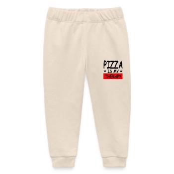 Pizza - Baby Organic Jogginghose Baby Tumbler von Stanley/Stella - Natur - Vorne