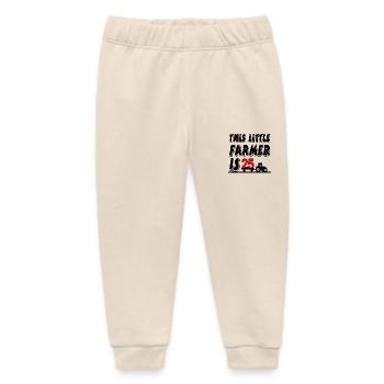 Farmer - Baby Organic Sweatpants by Stanley/Stella - soft Ecru - Front