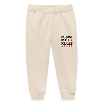 Garage - Baby Organic Sweatpants by Stanley/Stella - soft Ecru - Front