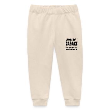 Garage - Baby Organic Sweatpants by Stanley/Stella - soft Ecru - Front
