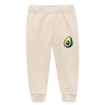 Avocado-Frucht - Baby Organic Jogginghose Baby Tumbler von Stanley/Stella - Natur - Vorne