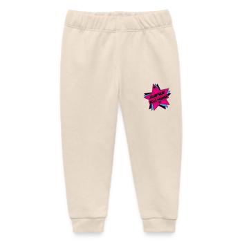 SUPER SCHÖNE MAMA - Baby Organic Jogginghose Baby Tumbler von Stanley/Stella - Natur - Vorne