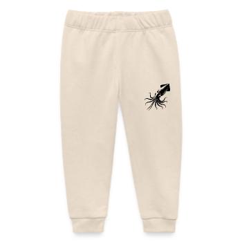 Cute Humboldt-Kalmar Tattoo Diver Style - Baby Organic Sweatpants by Stanley/Stella - soft Ecru - Front