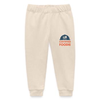 certified food lover Essen Foodie - Baby Organic Jogginghose Baby Tumbler von Stanley/Stella - Natur - Vorne