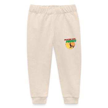 Practice Until Perfect - Scooter - Baby Organic Sweatpants by Stanley/Stella - soft Ecru - Front
