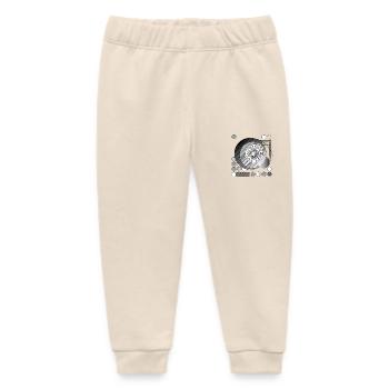 Threads of Perception Design - Baby Organic Sweatpants by Stanley/Stella - soft Ecru - Front