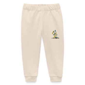 When AI Tries to Clean Up - Baby Organic Sweatpants by Stanley/Stella - soft Ecru - Front