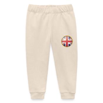 Großbritannien Emblem - Baby Organic Jogginghose Baby Tumbler von Stanley/Stella - Natur - Vorne
