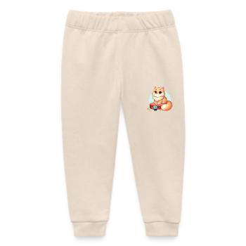 Persian - Baby Organic Sweatpants by Stanley/Stella - soft Ecru - Front