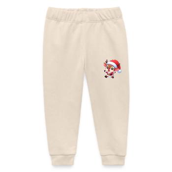 Rudolf 1 - Baby Organic Jogginghose Baby Tumbler von Stanley/Stella - Natur - Vorne