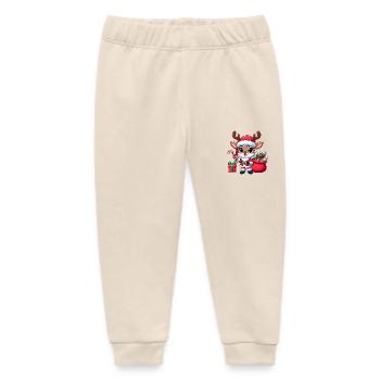 Rudolf 3 - Baby Organic Jogginghose Baby Tumbler von Stanley/Stella - Natur - Vorne