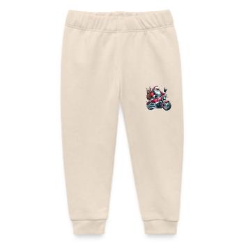 Santa Moto 5 - Baby Organic Jogginghose Baby Tumbler von Stanley/Stella - Natur - Vorne
