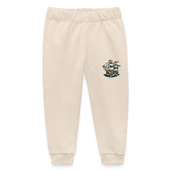 Bateau - Pantalon de jogging bébé bio Stanley/Stella - écru doux - Devant